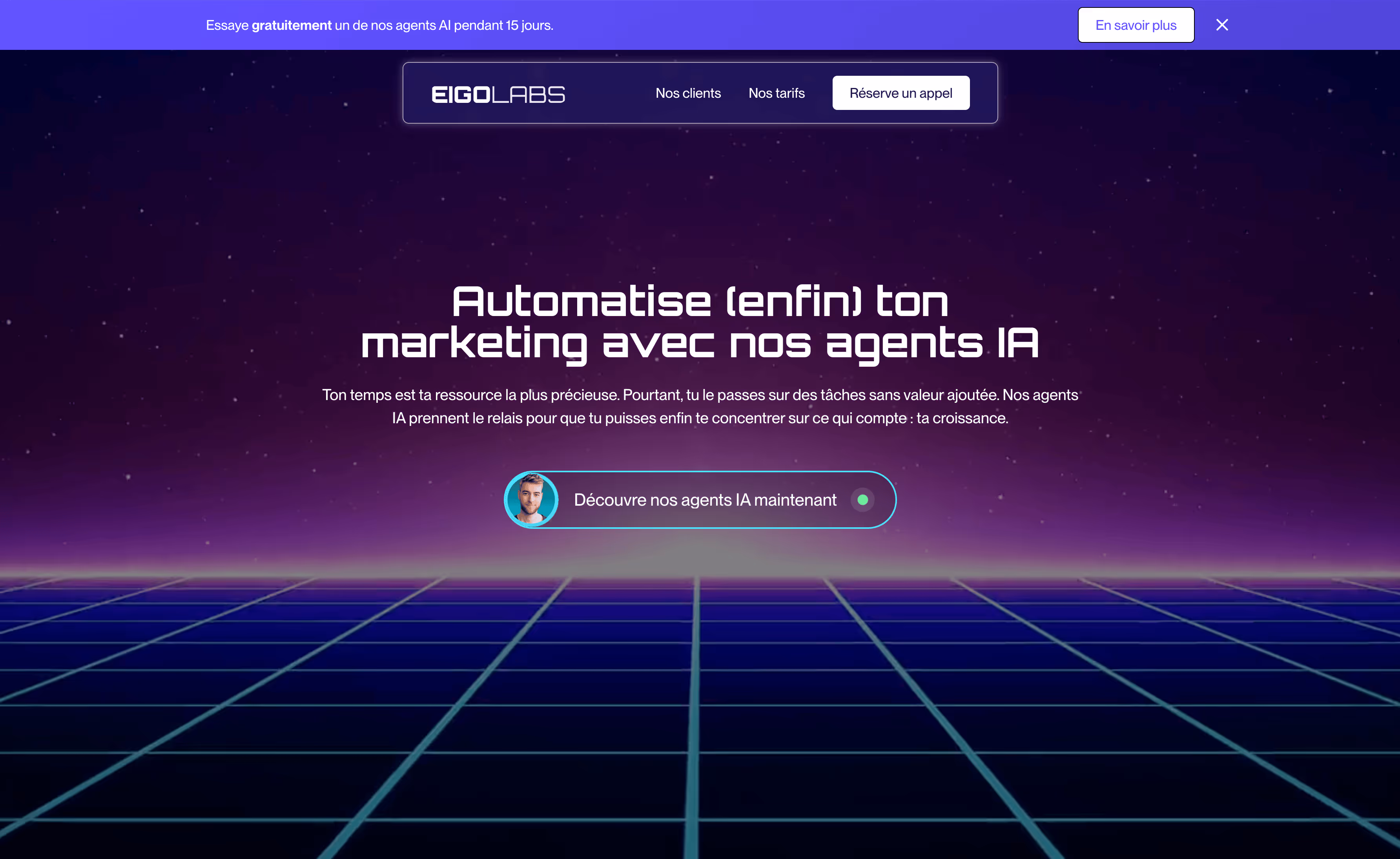 Capture du site eigolabs.com