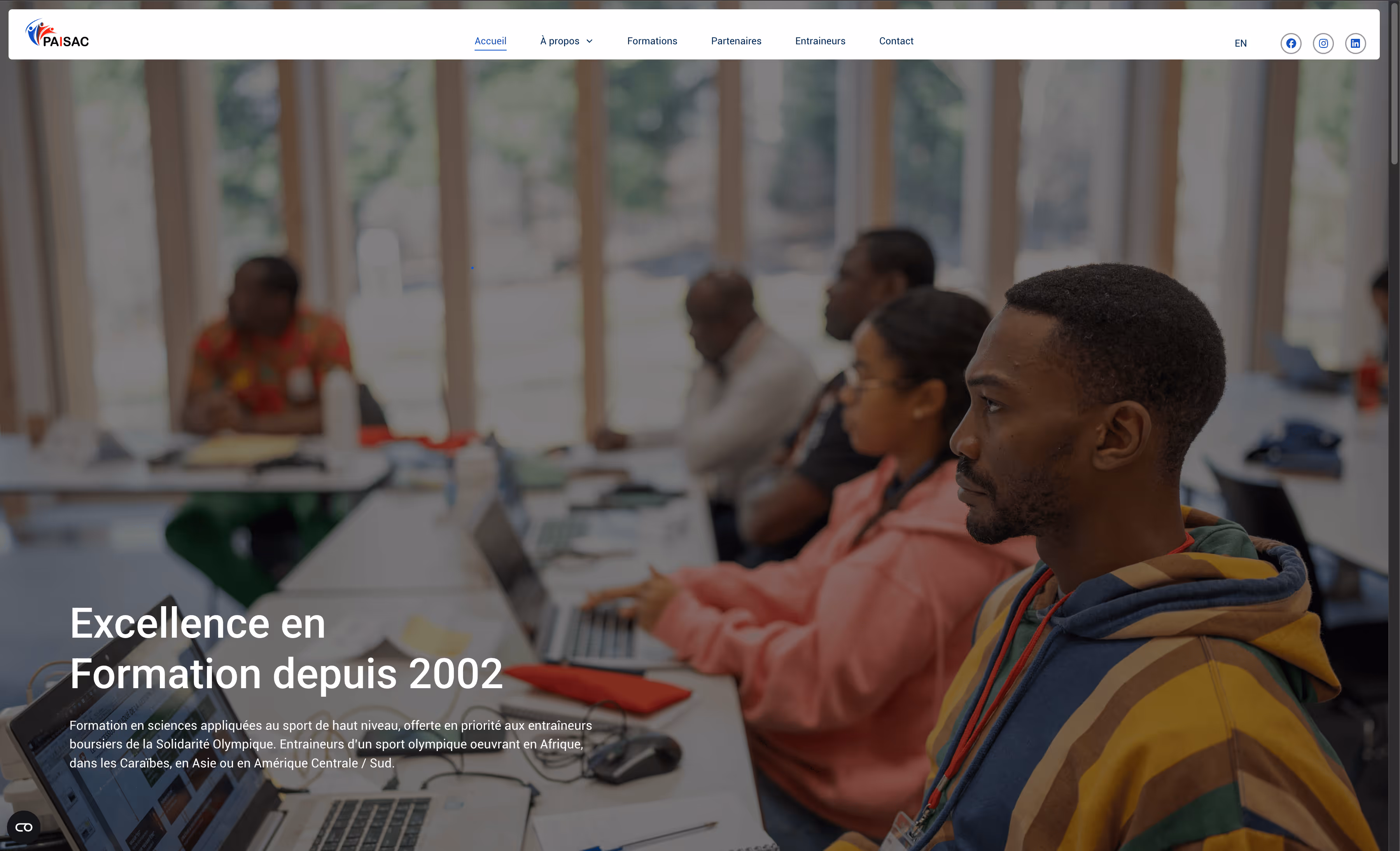 Capture du site pasiac.org